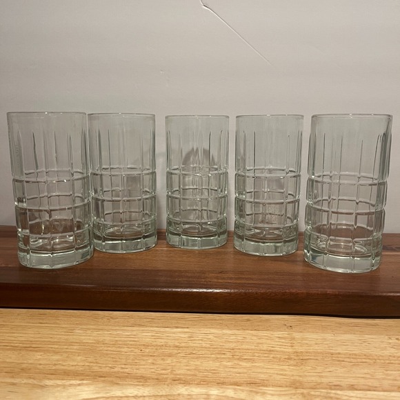 Anchor Hocking 68347 Tartan 16 oz Iced Tea Glass - Set of 5 - Picture 7 of 8